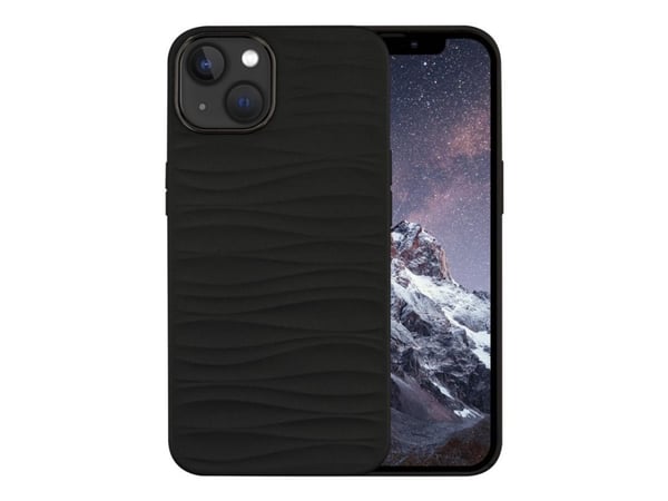 dbramante1928 Dune - Baksidedeksel for mobiltelefon - 100 % resirkulert plast - svart - for Apple iPhone 13, 14, 15, 16e, 17e