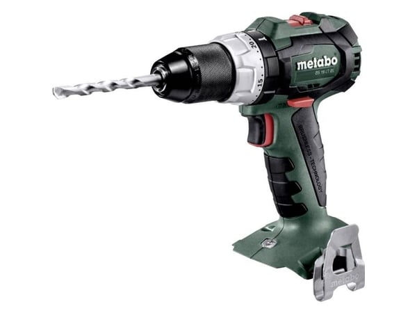 Metabo BS 18 LT BL - Drill/driver - trådløs - 2 hastigheter - nøkkelfri borhylse 13 mm - 75 N·m - uten batteri - 18 V - SOLO