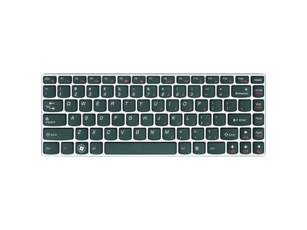 Lenovo 25202434, Tastatur, Græsk, Lenovo, IdeaPad Z380/Z480/Z485