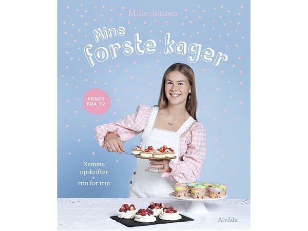 Mine første kaker (enkle oppskrifter – steg for steg) | Mille Jensen | Språk: Dansk