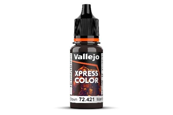 Vallejo 72.421, Brun, Acryl maling, Væske, 18 ml, 1 stykker