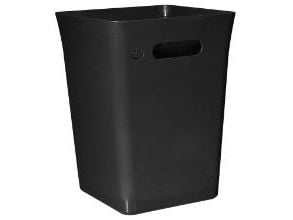 Avfallskärl, Avedøre, svart, plast/återvunnen, 15 l