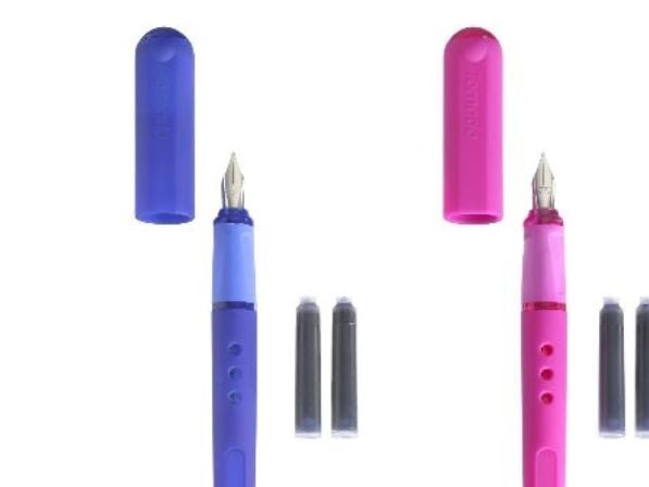 Herlitz Tornado, Blå, Rosa, Blå, Plast, Gummi