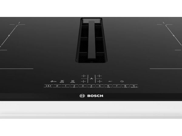 Bosch Serie 6 PVQ895F25E, Svart, Innebygget, 80 cm, Sonebasert induksjon, Glass-keramikk, 4 zone(s)