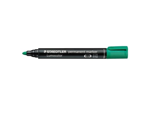 STAEDTLER Lumocolor 352 - Markør - permanent - grønn - 2 mm