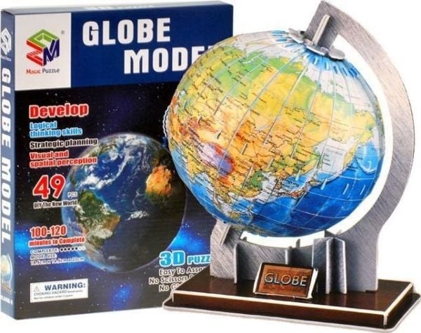 Jokomisiada GLOBUS 3D tilapalapeli 49 palaa ZA0936