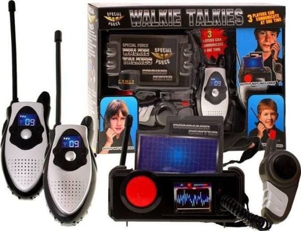 Jokomisiada walkie talkie sentral kortbølget politi (ZA0627)