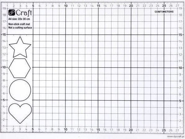 Dalprint limunderlag til DPCRAFT 300*220*1,5 mm