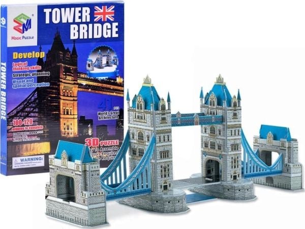 Jokomisiada 3D-puslespill 41 el. Tower Bridge ZA3801