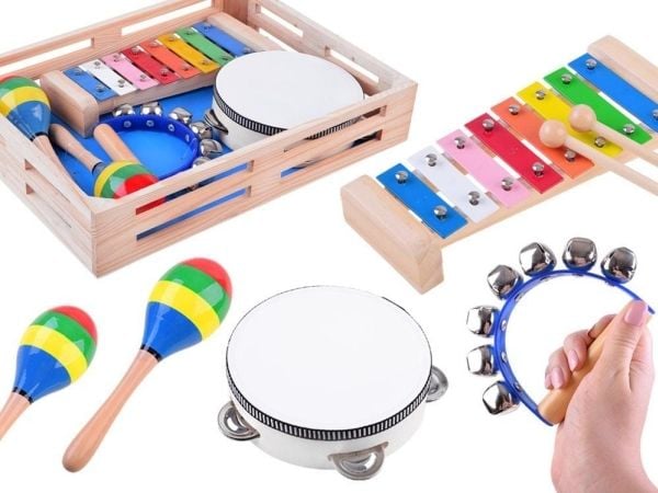 Jokomisiada treinstrumenter 4-i-1 leketøy IN0134