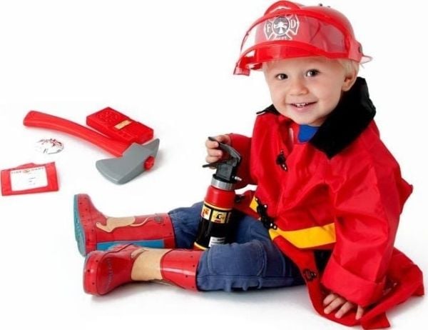 Jokomisiada kostyme til den ekte brannmannen ZA0214