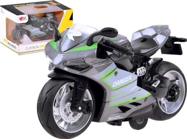 Jokomisiada diecast modell motorsykkel med trekkfunksjon ZA3933