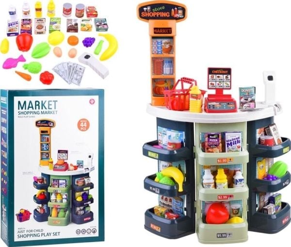 Jokomisiada Supermarket butikk matvarer 44 deler ZA3872