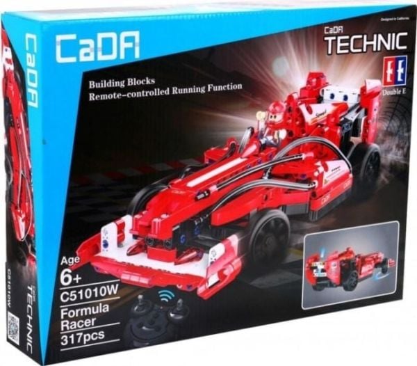 Tekniske blokker CaDA 417 el. Fjernstyrt racerbil for barn 6+