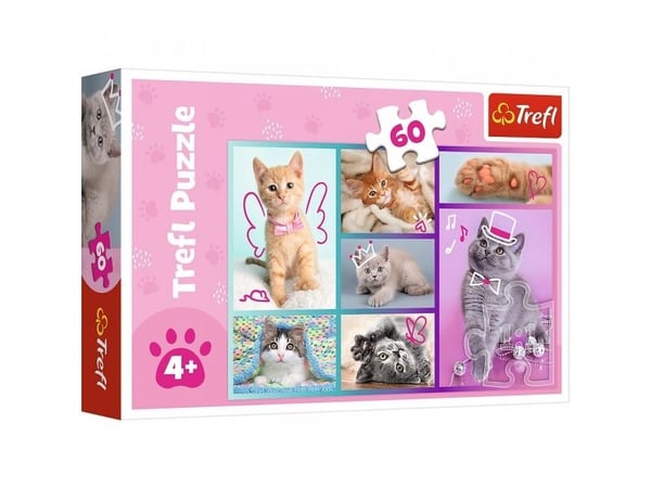 Trefl 17373, 60 styck, Djur, 4 År