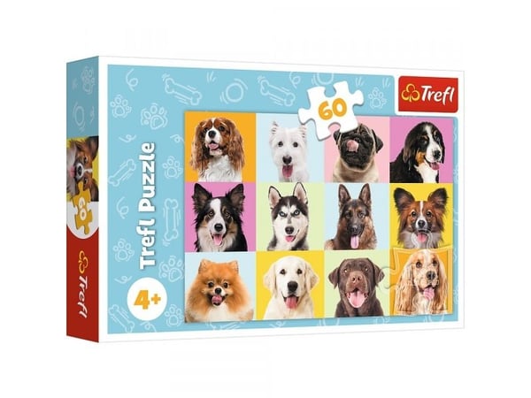 Trefl 17374, 60 styck, Djur, 4 År