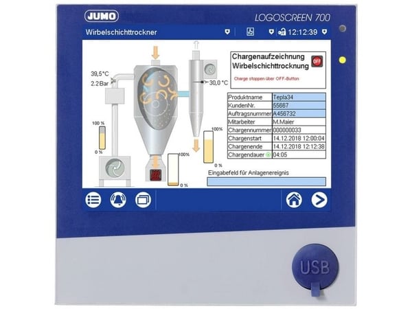 Jumo 00726480 PLC-touchpanel