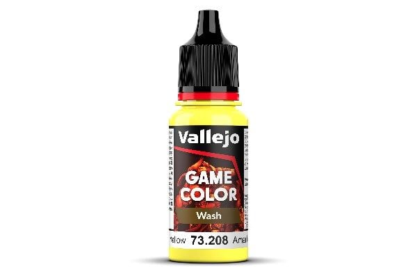 Vallejo 73.208, Gult, Acryl maling, Væske, 18 ml, 1 stykker