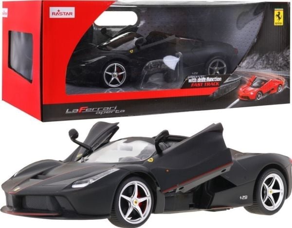 Ferrari LaFerrari Aperta sort RASTAR modell 1:14 Zdalnie sterowane auto + pilot 2,4 GHz