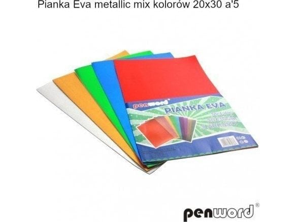 Penword EVA FOAM METALLIC MIX OF FARGER 20X30 a5