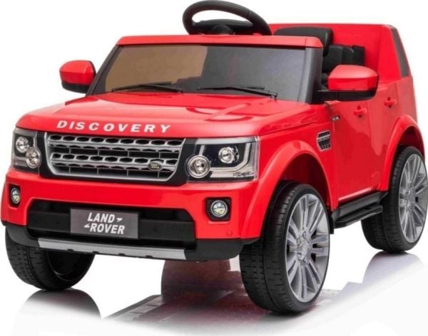Ramiz elbil Land Rover Discovery rød