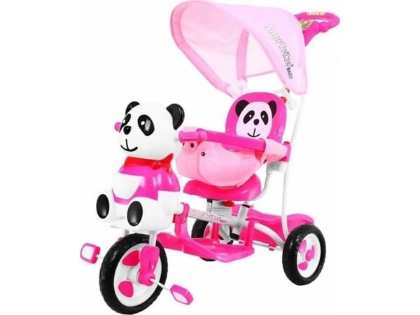 SporTrike 3-pyöräinen polkupyörä Panda A23-2 Vaaleanpunainen