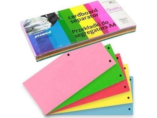 Penword Dividers for PENWORD DC105 perm 100 stk. 5. kol. Penord