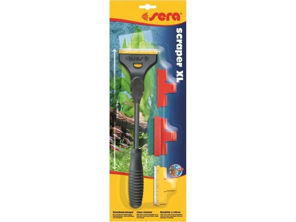 sera scraper XL, Stoff, Sort, 300 mm