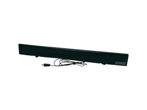 Schwaiger DTA1000011, Innendørs, Sort, 1,2 m, 45 dBi, DVB-T, DVB-T2, DAB+, FM, UHF, VHF