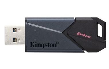 Kingston DataTraveler Exodia Onyx - USB-minnepinne - 64 GB - USB 3.2 Gen 1