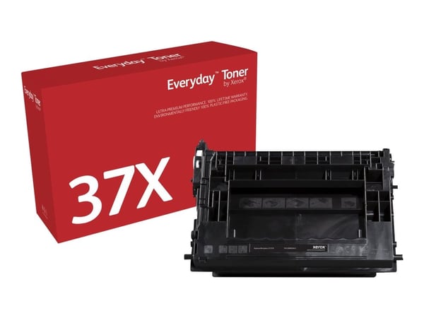 Everyday Edt HP CF237X P, 25000 sivua, Musta, 1 kpl