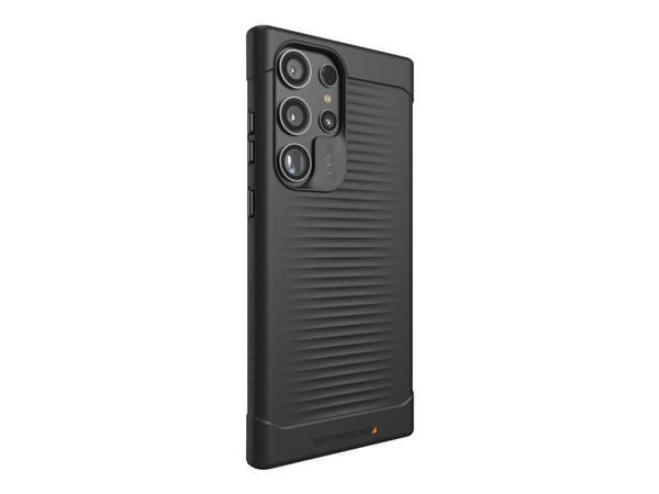 Gear4 Havana - Baksidedeksel for mobiltelefon - antimikrobielt - resirkulert plast, D3O Bio - svart - for Samsung Galaxy S23 Ultra