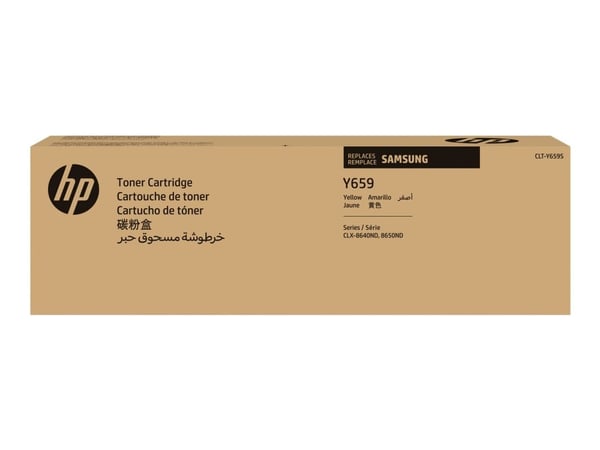 HP CLT-Y659S - Gul - original - tonerpatron (SU570A) - for MultiXpress CLX-8640, CLX-8641, CLX-8642, CLX-8650, CLX-8651, CLX-8652; ProXpress SL-C4821