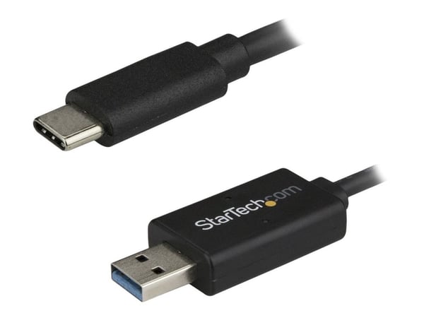 StarTech.com USB C - USB tiedonsiirtokaapeli - Mac / Windows - USB 3.0 - Windows Easy Transfer Cable - Mac tiedonsiirto (USBC3LINK) - USB-kaapeli -...