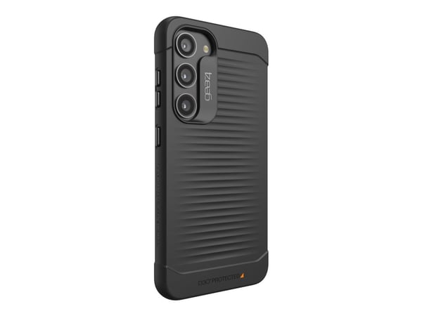 Gear4 Havana - Baksidedeksel for mobiltelefon - antimikrobielt - resirkulert plast, D3O Bio - svart - for Samsung Galaxy S23