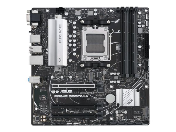 ASUS Prime B650M-A - Hovedkort - micro ATX - Socket AM5 - AMD B650 Chipset - USB 3.2 Gen 1, USB-C 3.2 Gen 1, USB 3.2 Gen 2 - 2.5 Gigabit LAN - innb...