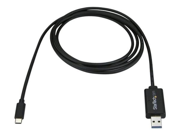 StarTech.com USB C - USB tiedonsiirtokaapeli - Mac / Windows - USB 3.0 - Windows Easy Transfer Cable - Mac tiedonsiirto (USBC3LINK) - USB-kaapeli -...