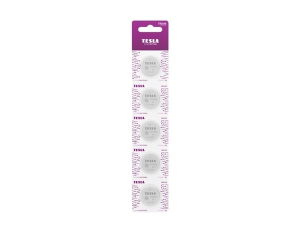TESLA batteri CR2450 litium 5-pak - 2293484