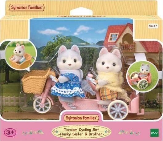 Sylvanian Families 5637 Tandem Cycling Playset