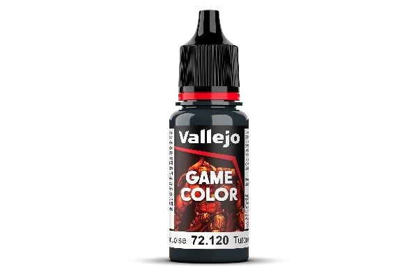 Vallejo 72.120, Turkis, Acryl maling, Væske, 18 ml, 1 stykker