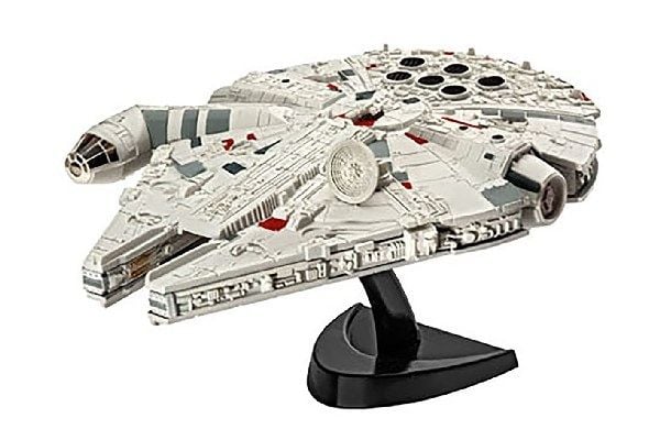 Revell Model Set Millennium Falcon, Pienoismalliavaruuslentokone, Kokoamispakkaus, 1:241, Millennium Falcon, Star Wars, Edistynyt