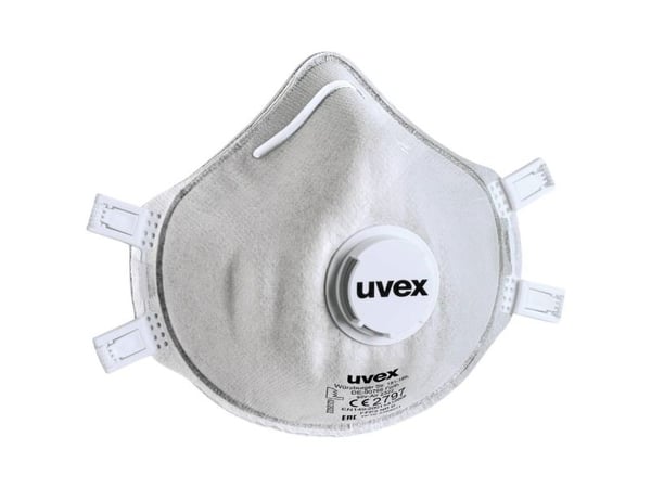uvex uvex silv-Air Class.2322 8762322 Hieno pölynaamari venttiilillä FFP3 15 kpl DIN EN 149:2001 + A1:2009