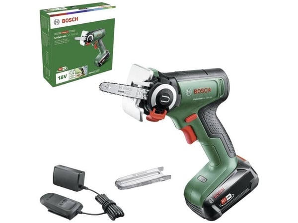 Bosch UniversalCut 18V-65, Svart, Grønn, Børsteløs, 8000 spm, 6,5 cm, Batteri, 2,5 Ah