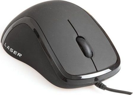 Evolveo ML-507B, Oikeakätinen, Laser, USB A-tyyppi, 1600 DPI, Musta