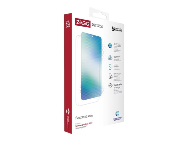 ZAGG InvisibleShield Flex XTR2 ECO - Skjermbeskyttelse for mobiltelefon - for Samsung Galaxy S23+
