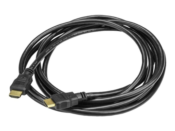Startech 3m High Speed HDMI Cable - Ultra HD 4k x 2k HDMI Cable - HDMI to HDMI M/M - 3 meter HDMI 1.4 Cable - Audio/Video Gold-Plated (HDMM3M) - HD...