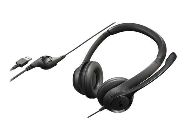 Logitech USB Headset H390 - Hodesett - full størrelse - kablet