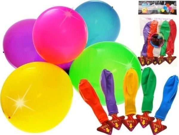 Jokomisiada LED-ballonger (ZA1591) – 5 stk