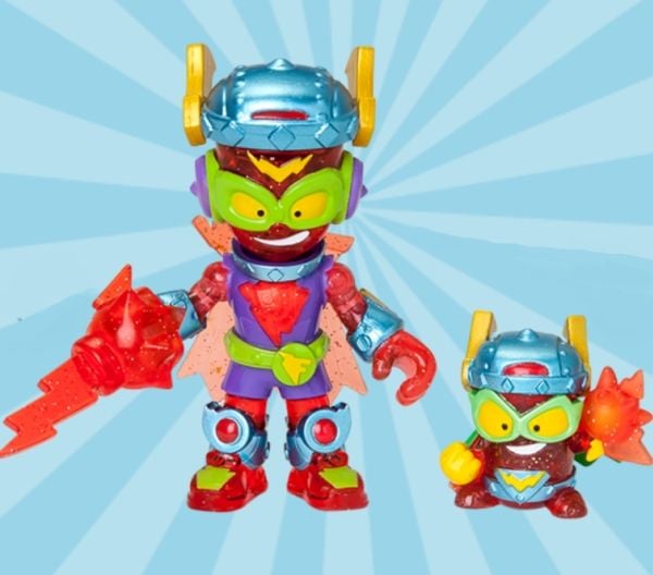 Figur Magic Box super zings things superbot fury storm + kid fury