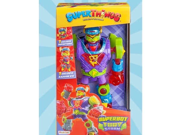 Figur Magic Box super zings things superbot fury storm + kid fury